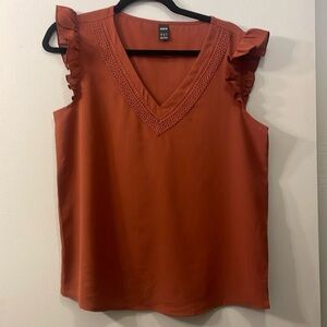 Burnt orange top